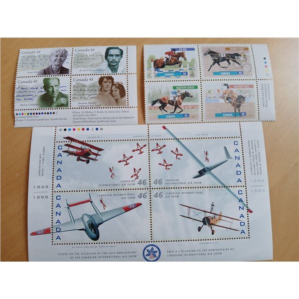 Various Unused Stamp Blocks