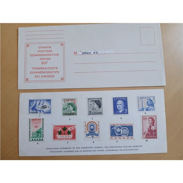 1961 Souvenir Card and Envelope