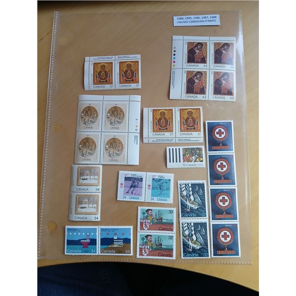 1980's Various Unused