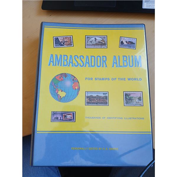 Ambassador Album, All Pages, Never Used, Contains no Stamps