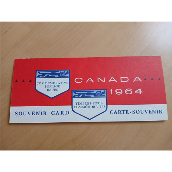1964 Souvenir Card with All Stamps no Envelope