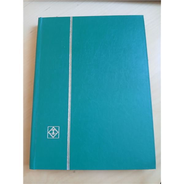 Stock Book with Canadian Stamps