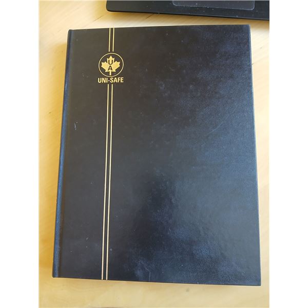 Stock Book with U.K. Europe and World Stamps