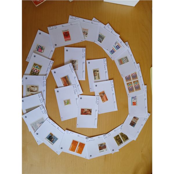 Unused Stamps, Envelopes, Partial Booklets, Stamp Book, and Supplies