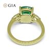 Image 4 : Lovely GIA Certified Natural 3.57 Ct Emerald Ring