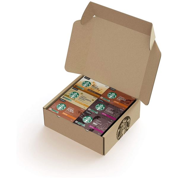 NEW 6 PACK STARBUCKS E-COM KCUP VARIETY PACK