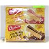 Image 1 : NEW 4 X 165G BAUDUCCO WAFER VARIETY PACK