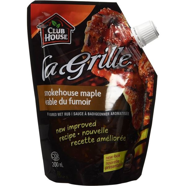 NEW 200ML CLUB HOUSE LA GRILLE SMOKEHOUSE MAPLE