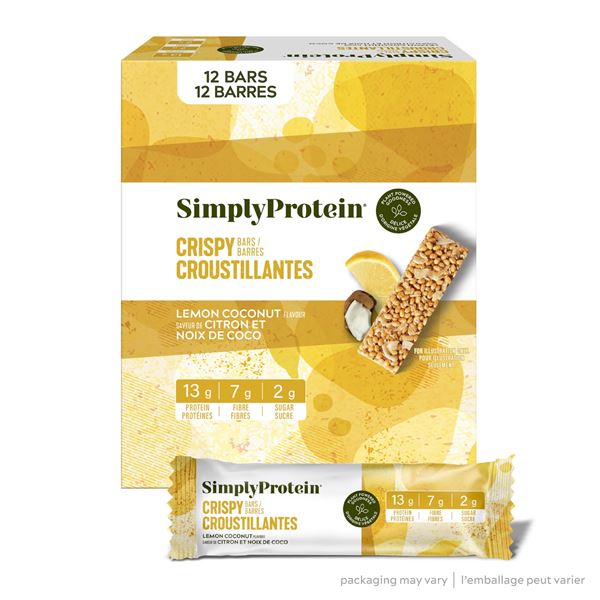 12 X 40G SIMPLY PROTEIN LEMON COCONUT