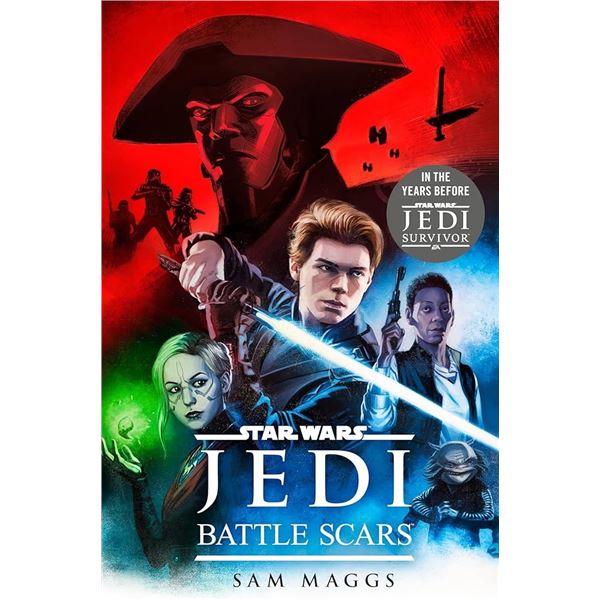NEW HARDCOVER- STARWARS JEDI BATTLE SCARS