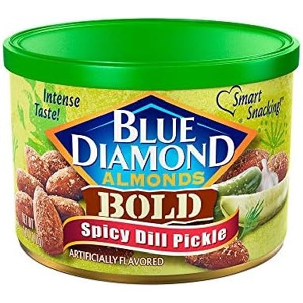 NEW 170G BLUE DIAMOND BOLD SPICY DILL PICKLE ALMON