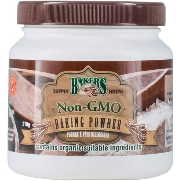 NEW 210G BAKERS NON-GMO BAKING POWDER