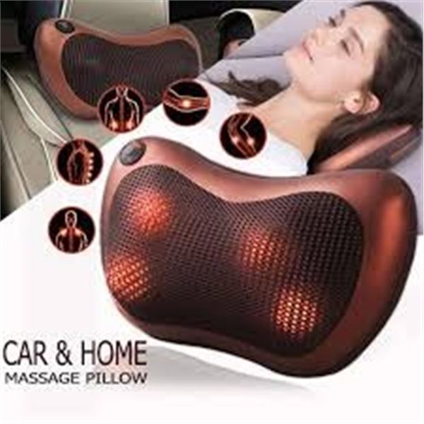 NEW REPACKED MASSAGE PILLOW MAGNETIC THERAPY