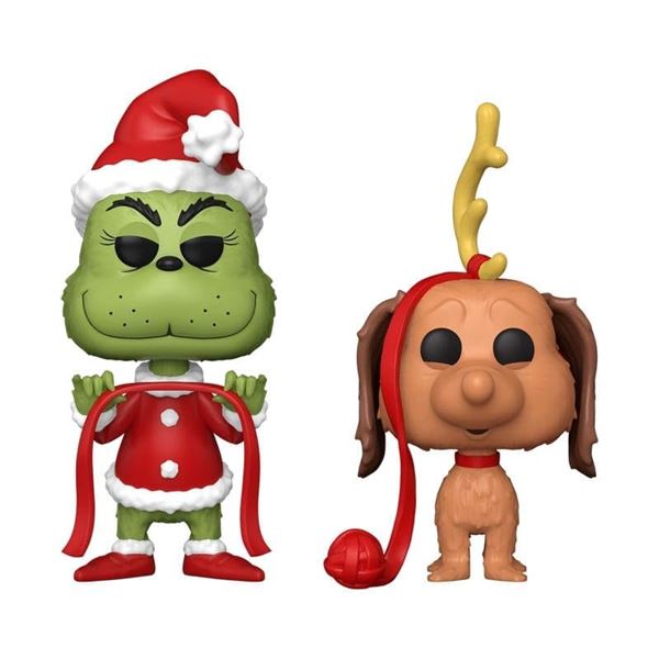 NEW FUNKO POPS BOOKS GRINCH & MAX