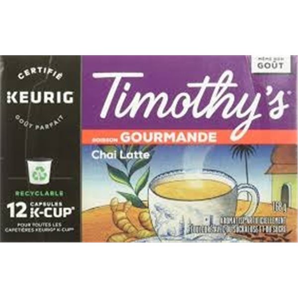 NEW 168G TIMOTHY CHAI LATTE