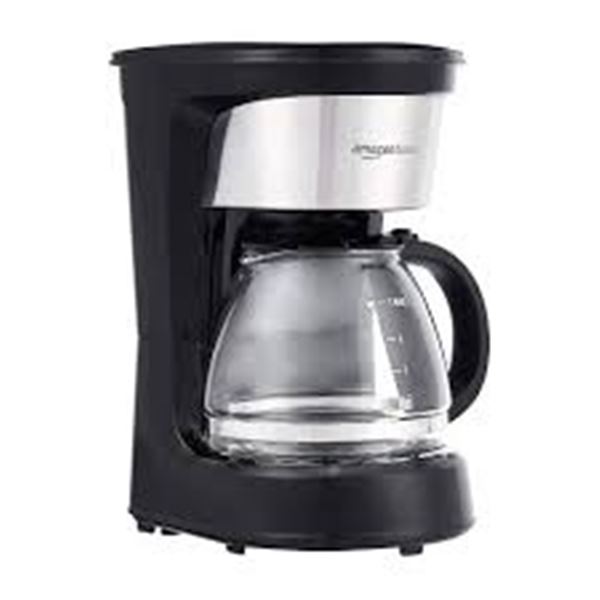 NEW AMAZON BASICS COFFEE MAKER WITH REUSABLE FILTE