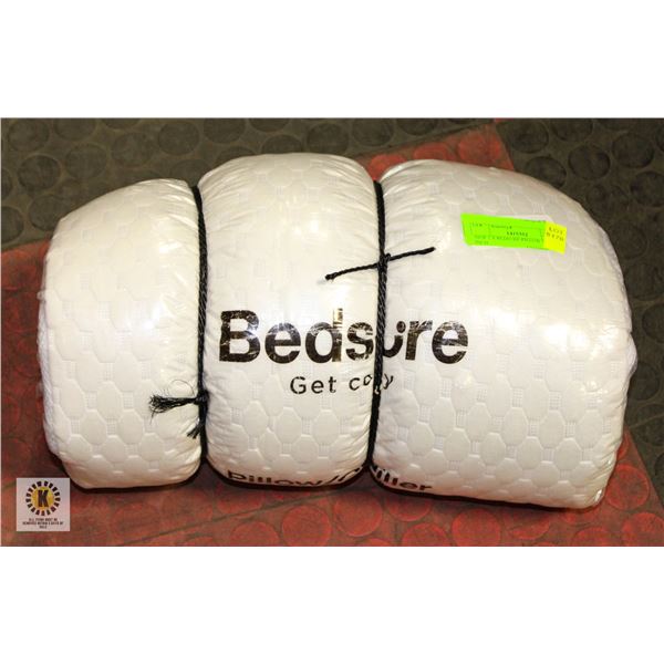 NEW 2 X BEDSURE PILLOW 18 X 2.6 INCH