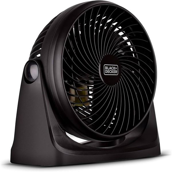 NEW BLACK + DECKER 7" BLADE TURBO FAN
