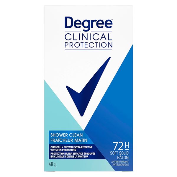 NEW 48G DEGREE CLINICAL PROTECTION SHOWER CLEAN