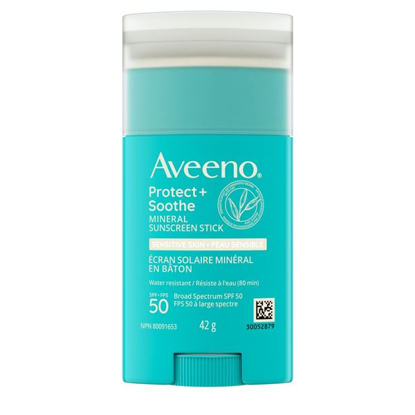NEW 42G AVEENO SUNSCREEN STICK