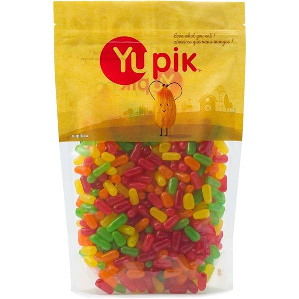 NEW 1KG YUPIK FRUITY JELLY CANDIES