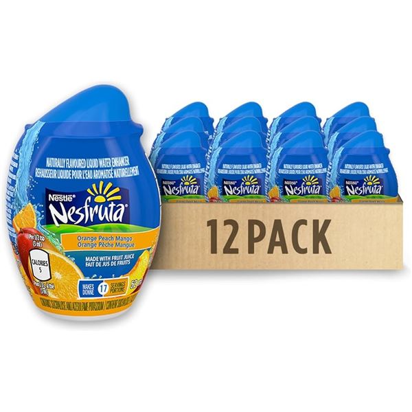 NEW 12 X 52ML NESTLE NESFRUTA LIQUID