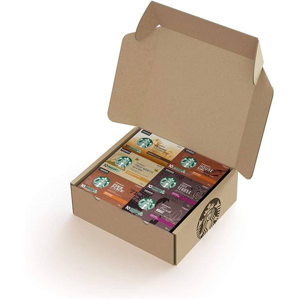 NEW 6 PACK STARBUCKS KCUP 10 COUNT VARIETY PACK