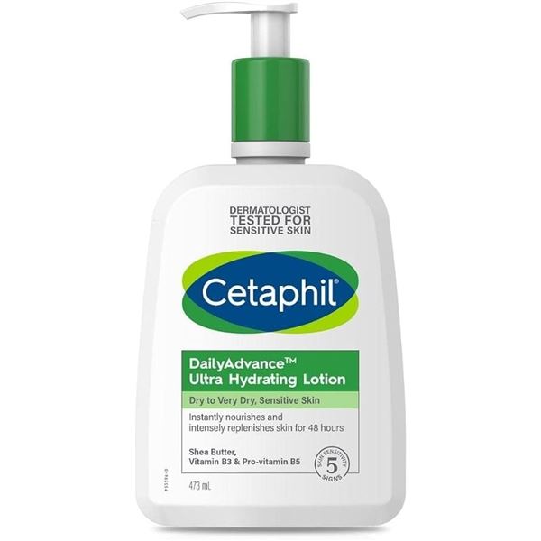 NEW 473ML CETAPHIL DAILY ADVANCE LOTION
