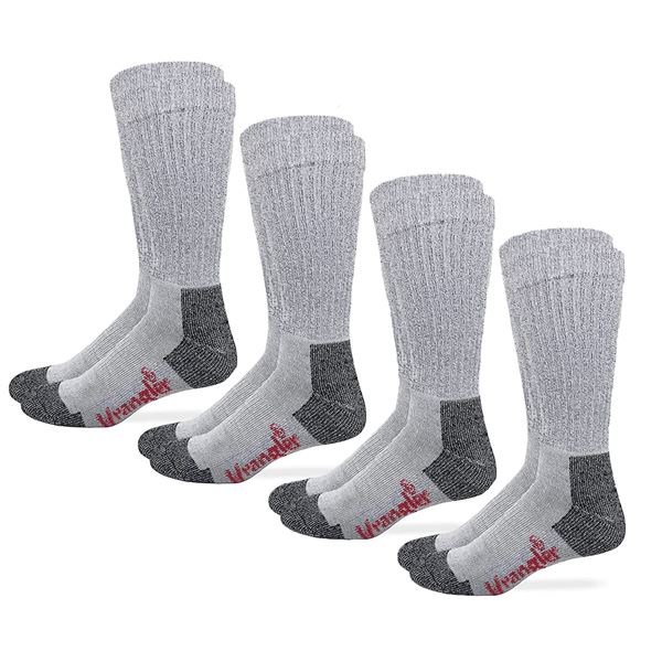 NEW 2 PAIR WRANGLER RIGGS WORKWEAR MENS 9-13 SOCKS