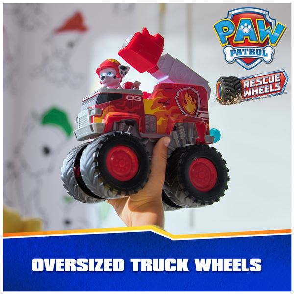 NEW PAW PATROL MARSHALL RESCUE WHEELS FIRE TRUCK