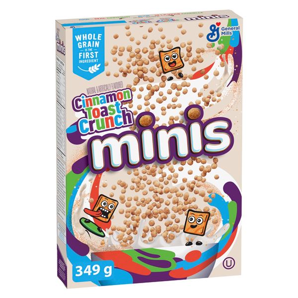 NEW 349G CINNAMON TOAST CRUNCH MINIS