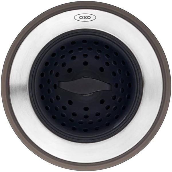 NEW OXO GOOD GRIPS 2-IN-1 SINK STRAINER & STOPPER