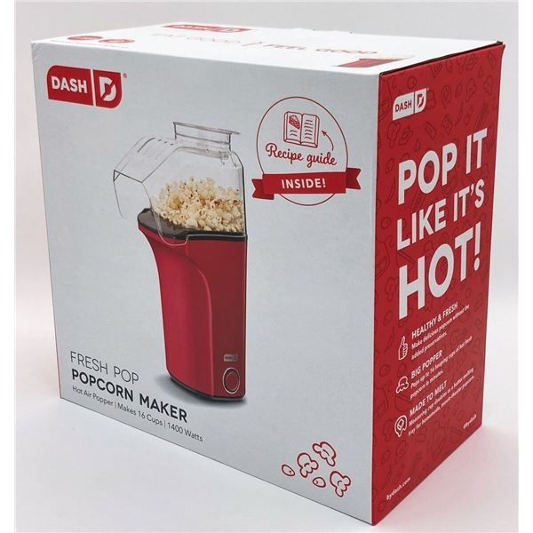 16 CUPS FRESH POP POPCORN MAKER