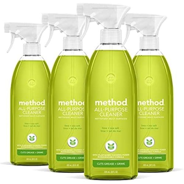 NEW 3 X 828ML METHOD ALL-PURPOSE CLEANER