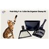 Image 1 : NEW FRESH KITTY 4-IN-1 KIT LITTER ORGANIZER