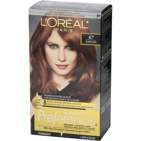 NEW L'OREAL PARIS PREMIUM HAIRCOLOUR LIGHT AUBURN