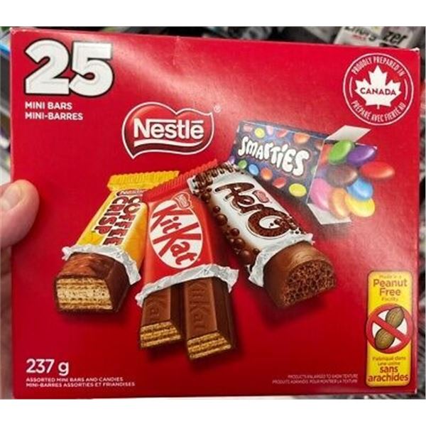 NEW 237G NESTLE 25 MINI BARS