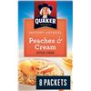 Image 1 : NEW QUAKER PEACHES AND CREAM INSTANT OATMEAL 264G