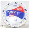 Image 1 : NEW DIXIE ULTRA MICROWAVEABLE COMPOSTABLE PLATES