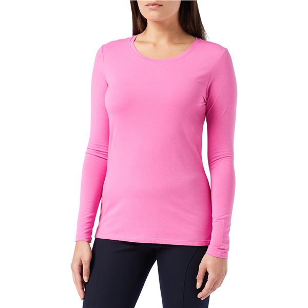 NEW X-SMALL AMAZON ESSENTIALS WOMENS SLIM FIT PINK