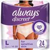 Image 1 : NEW 24 UNDERWEAR ALWAYS DISCREET LARGE