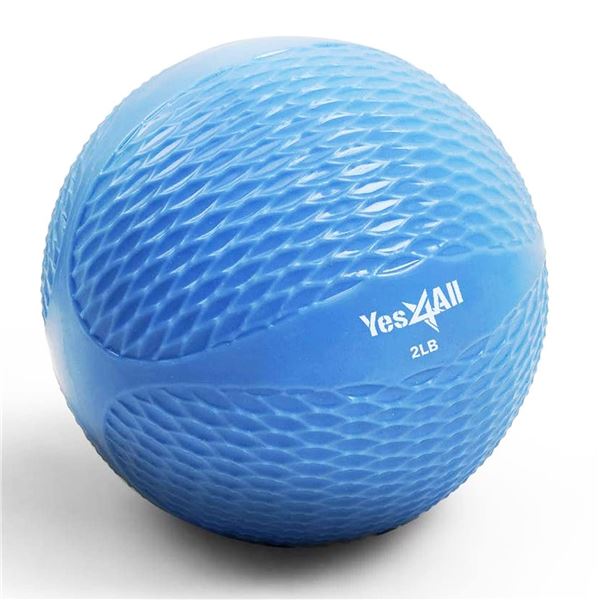 NEW YES4ALL TONING BALL 2LB BLUE