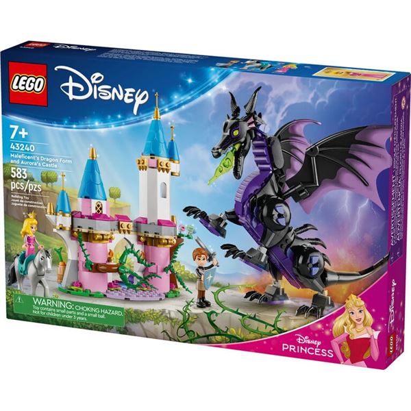 NEW WITH BOX LEGO DISNEY MALEFICENTS DRAGON CASTLE