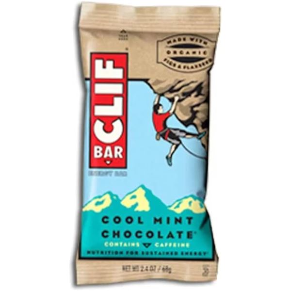 NEW REPACKED 12 X 68G CLIF BAR COOL MINT CHOCOLATE