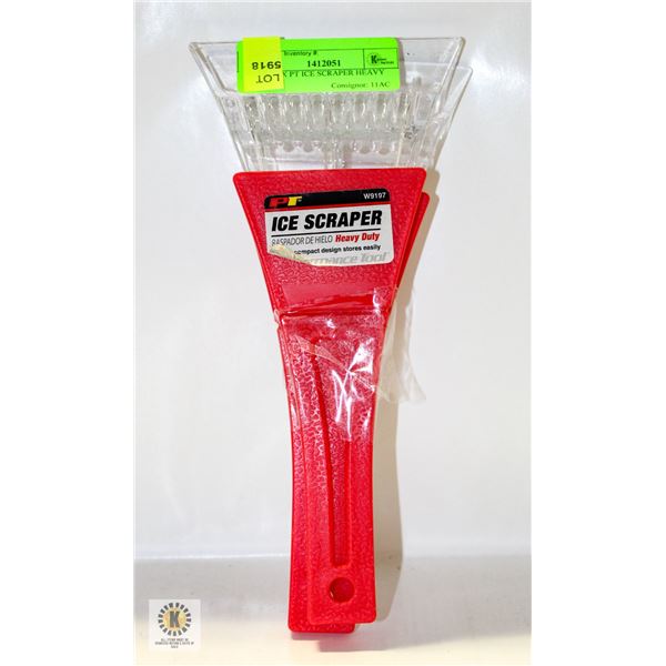 NEW 2 X PT ICE SCRAPER HEAVY DUTY