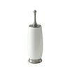 Image 1 : NEW OTU TOILET BRUSH WHITE & SAIN NICKEL
