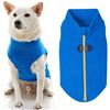 Image 1 : NEW FLEECE VEST HOODIE BLUE LARGE FOR DOGS