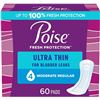 Image 1 : NEW 60 PADS POISE FRESH PROTECTION ULTRA THIN