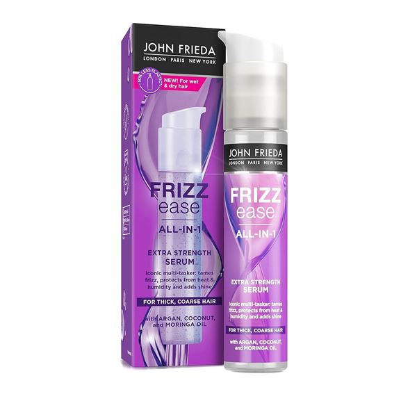 NEW 2 X 50ML JOHN FRIEDA FRIZZ EASE 4 IN 1 EXTRA