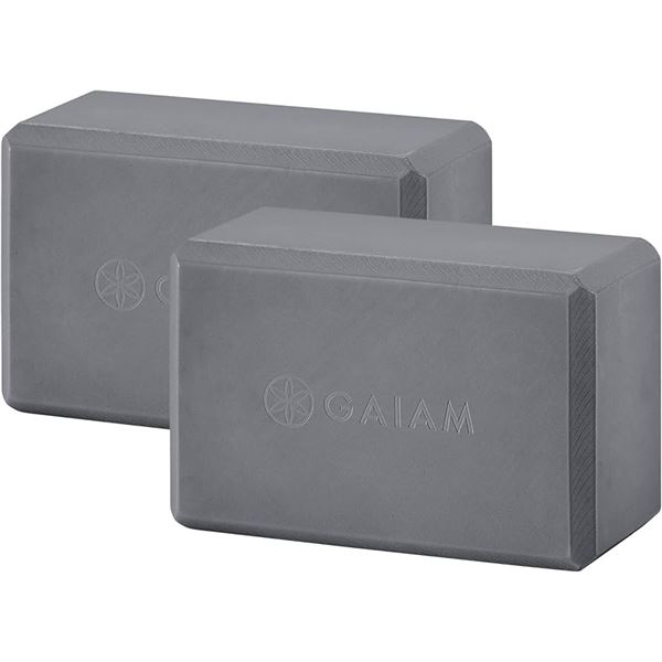 NEW 2-PACK GAIAM YOGA BLOCKS